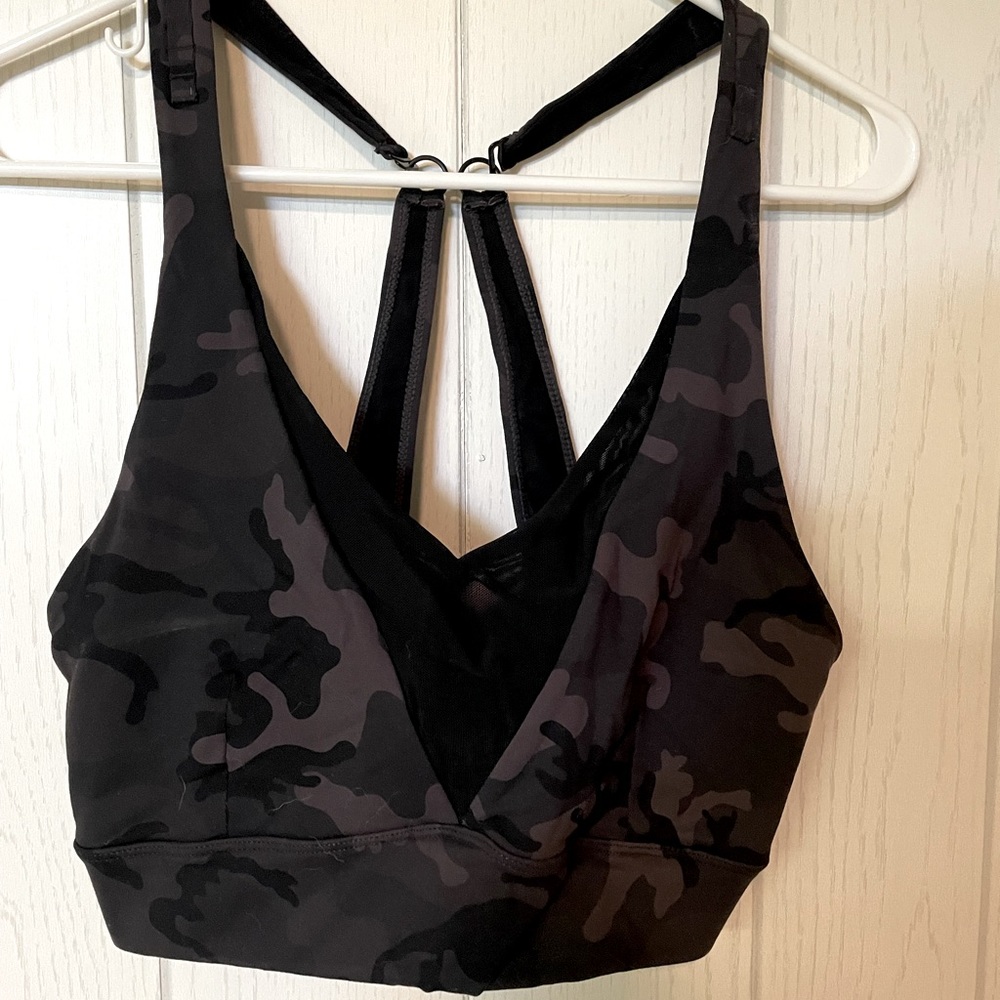 Forest Camo Adjustable Mesh Bra
